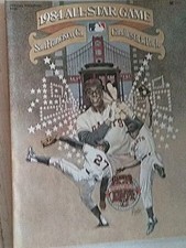 MLB Baseball 1984 ALL-STAR GAME PROGRAM