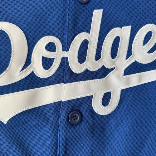Camiseta de béisbol azul para niños jóvenes de los Dodgers de Los Ángeles MLB talla pequeña 8 #1 Ayonna - Imagen 5 de 8