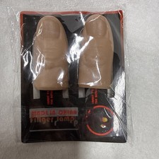 2 REALITY LIGHT UP THUMB TIPS Magic Trick Red LED Fake Fingers Appearing In Air