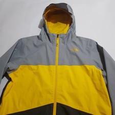 The North face Chimborazo Dry-vent Jacket Boys Black/Yellow/Grey XL 18/20 