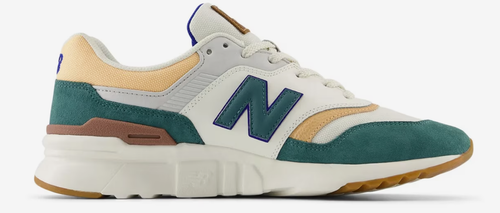 New Balance 997 H para hombre - marfil/verde/bronceado - Imagen 3 de 5
