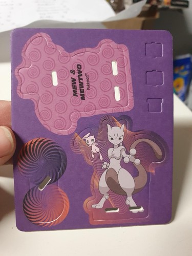 Mew And Mewtwo Coles Builder Pokemon RARE Limited Edition Australia Collab 2024 - Picture 2 of 4