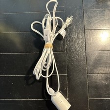 Hanging Pendant Light Cord With Switch Approx 10 Feet Long