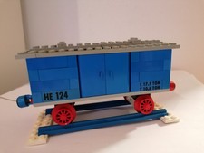 Lego 124 - Goods Wagon Trains - Vintage (1969) - ohne OBA sonst alle Teile