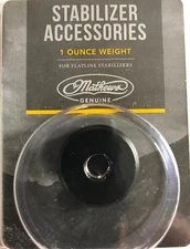 Mathews 1 ounce Stabilizer Flat Weight- 52307A