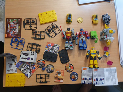 Blokees Transformers Sammlung OPTIMUS PRIME, MEGATRON, GRIMLOCK, BUMBLEBEE...