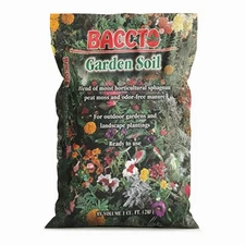 Michigan Peat Company BACCTO Garden Soil for Plants and Vegetables, 1 Cubic Foot