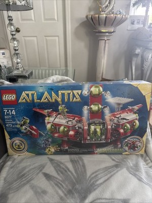 LEGO 8077 Deep Sea Rescue Team Base Atlantis Exploration HQ [New