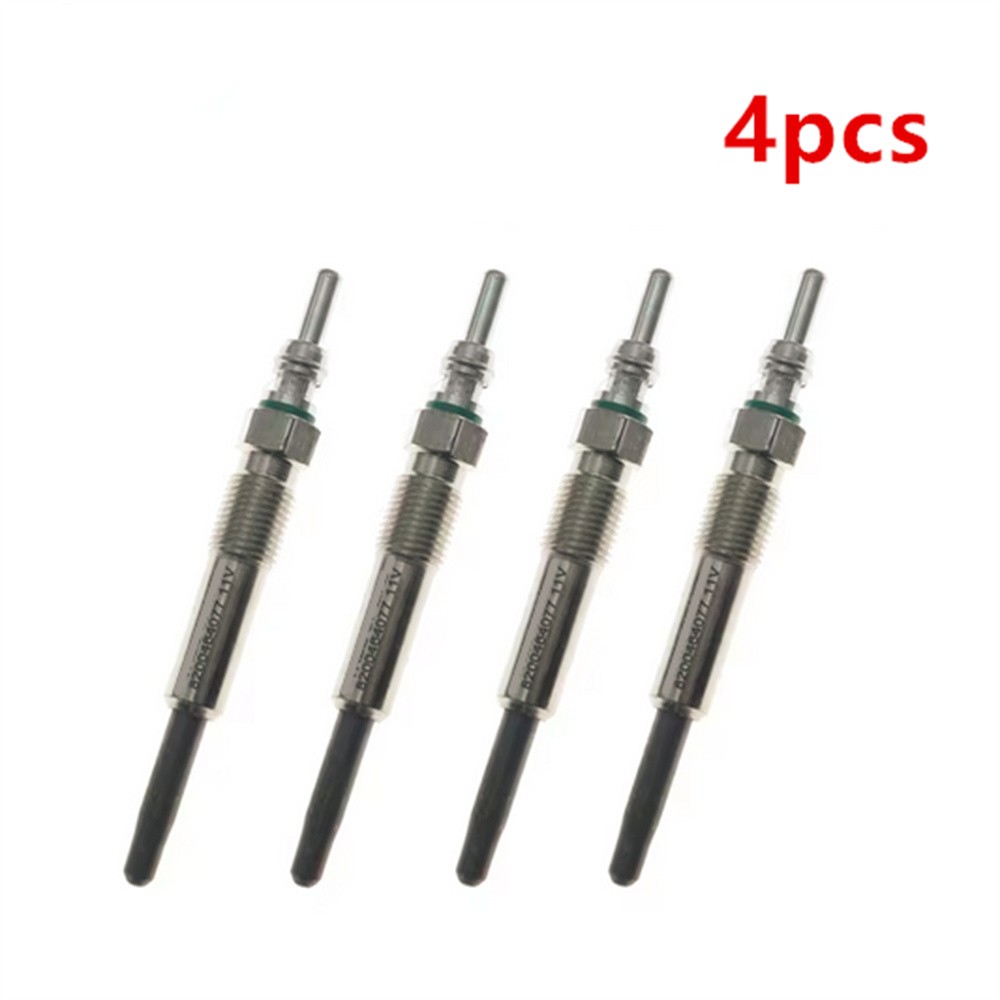 4pcs Glow Plug 11V 8200464077 For RENAULT Megane Clio II Master II Logan Symbol