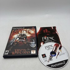 Rune: Viking Warlord Sony PlayStation 2 PS2 Complete w/ Manual CIB Tested