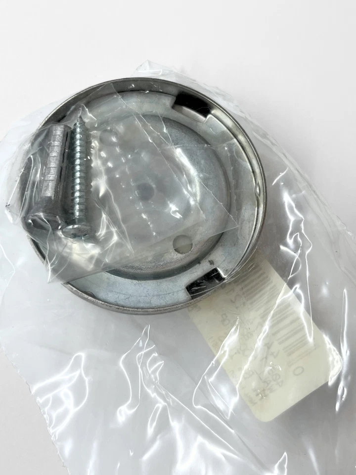 LOTE DE (5) TOPES PUERTA PARACHOQUES CÓNCAVO CROMO SATINADO IVES, 408 1/2 B26D Foto 4 de 4