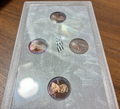 Beautifully Toned 2009-S Lincoln Bicentennial Cent Proof Set, No Box or COA - Picture 3 of 3