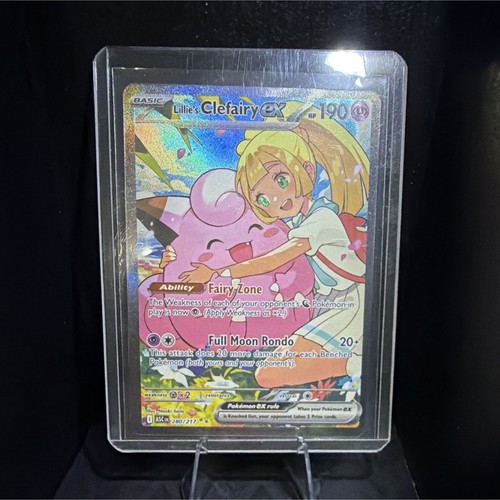 Pokemon TCG Lillie's Clefairy ex 280/217 Ascended Heroes SIR English