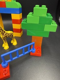 Lego Duplo My First Zoo- Set #6136- Complete Giraffe Tiger Polar Bear Fish