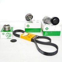 Contitech 6PK1873 Keilrippenriemen-Satz + Freilauf FüR Seat Skoda VW
