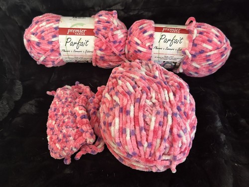 Premiere Yarns Parfait Bubble Gum (3 Skeins-Same Lot)