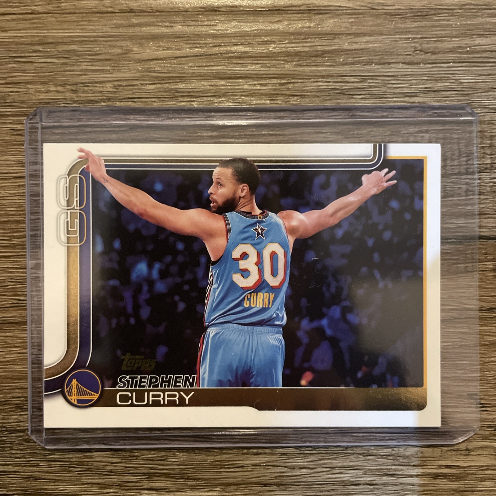 Stephen Curry 2025-26 Topps Golden Mirror Image Variation SP #135