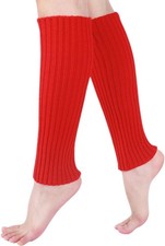 Leg Warmers For Women 80s Ribbed Knitted Long Socks Ballet Dance Yoga K317