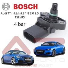 sensore map 4 bar aspirazione bosch audi tt mk2 mk3 8s 1.8 2.0 rs tsi tsfi ea888