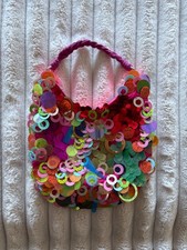 Image of ACCESSORIZE stunning day/occasion/evening bag multicoloured new without tags