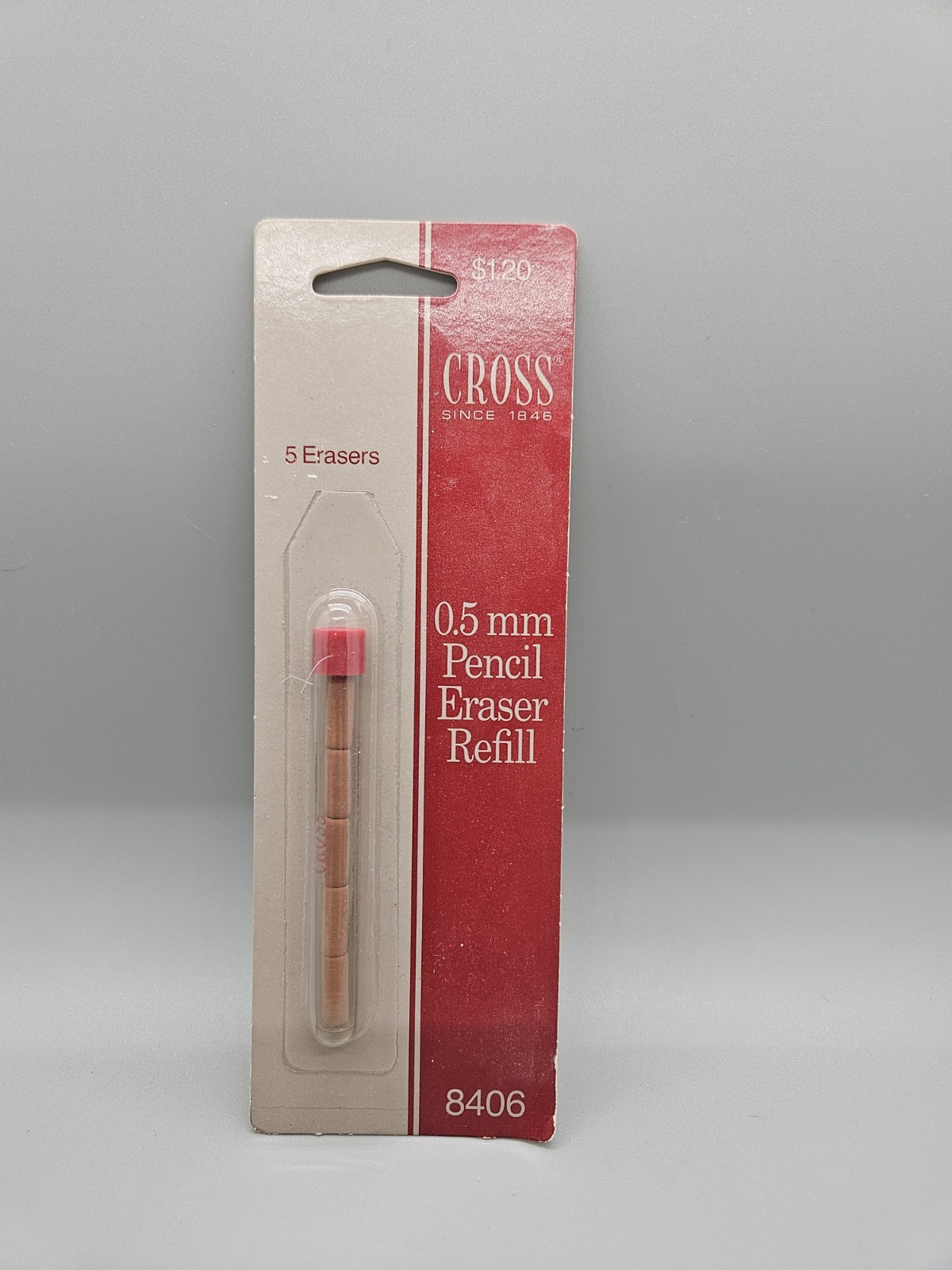 Vintage Cross 8406 Eraser Refills 0.5mm - Pack of 5 - NOS New Old Stock - Japan