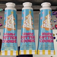 Bath Body Works Warm Butter Cookie Shea Butter Hand Cream 1oz Holiday Christmas