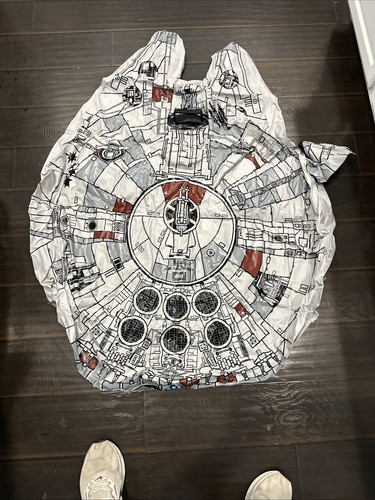 Star Wars Millennium Falcon Inflatable Ride-On Pool Water Float Swimways 5' Rare - Picture 6 of 7