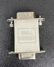 DB9 Female to Female Serial Adapter RS232 Null Modem Gender Changer Connector