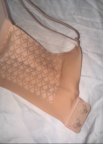 Reggiseno push up Victoria's Secret maglietta imbottita nuovo con etichette 34DD beige nudo - Foto 4 di 7