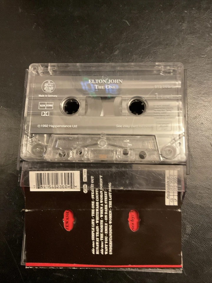 ELTON JOHN - THE ONE - THE ROKET RECORD 1992 - 512 360-4 - CASSETTA MC, NO CD - Immagine 2 di 2