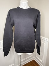 Vintage 90s Lee Midweight Sweatshirt Women  s M Black USA Crewneck NWT D