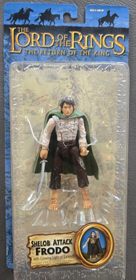 Lord of The Rings LOTR Toybiz - Shelob Attack Frodo & Sam Goblin Disguise Armor