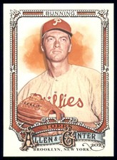 2025 Topps Allen & Ginter Jim Bunning Philadelphia Phillies #345