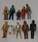 Vintage Kenner Star Wars Empire Figure Lot Boba Fett Vader Leia Luke Lando R2D2