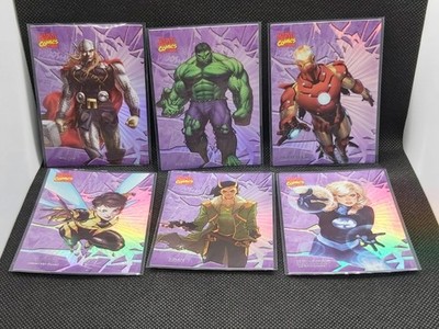 Finding Unicorn Marvel Comics Evolution Purple - Full Set CC1 - CC130