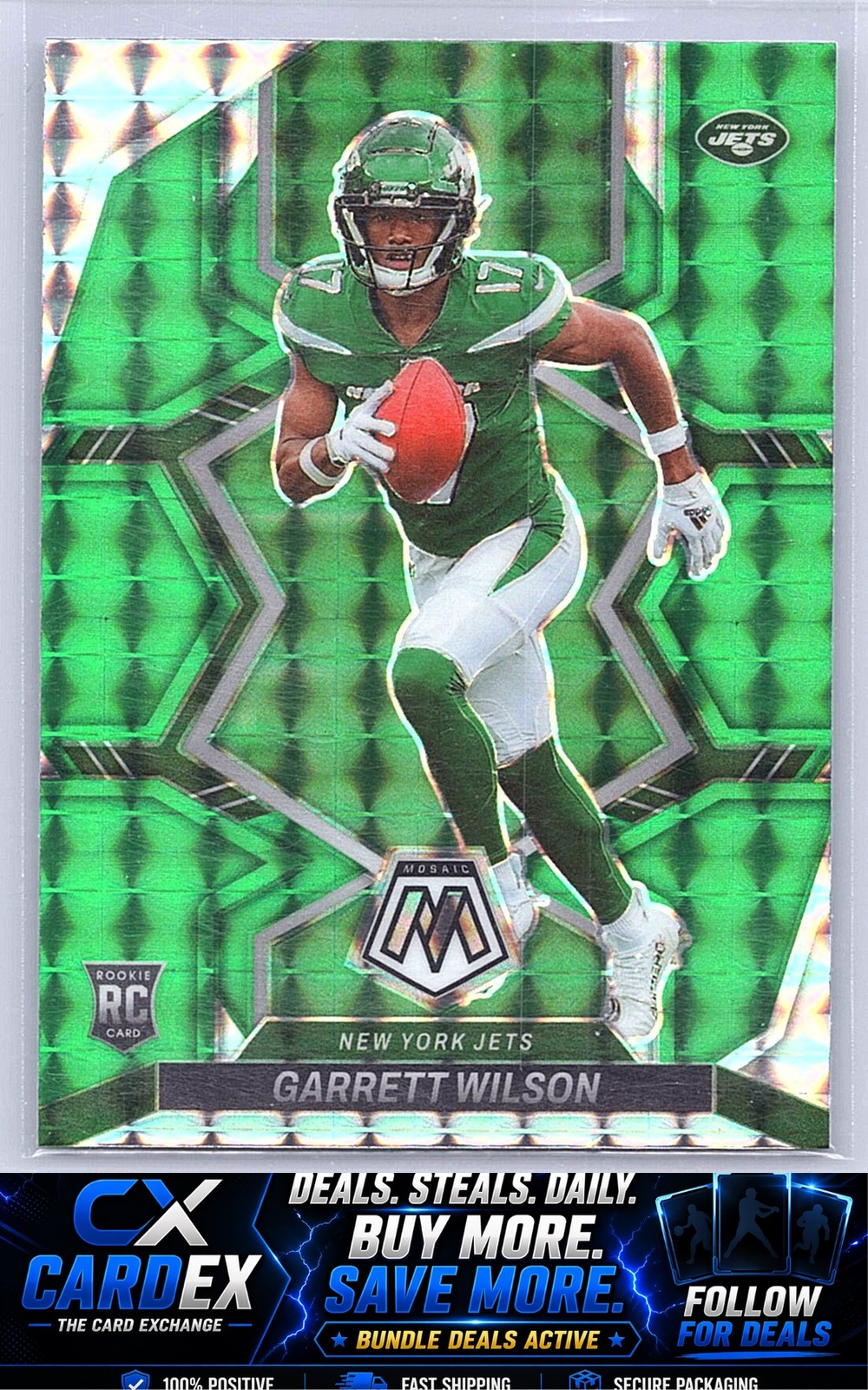 Garrett Wilson Green Mosaic #311