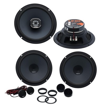 4 Pcs HERTZ UNO K-165 & X-165 6.5'' Speakers Bundle - High-Quality Audio
