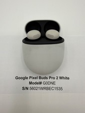 Google Pixel Buds Pro 2 Wireless Earbuds with Active Noise Cancellation - White