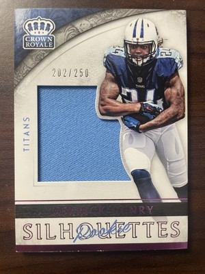 Panini 2016 Preferred Derrick Henry RC Jumbo Silhouette Jerseys Pink #20 /250