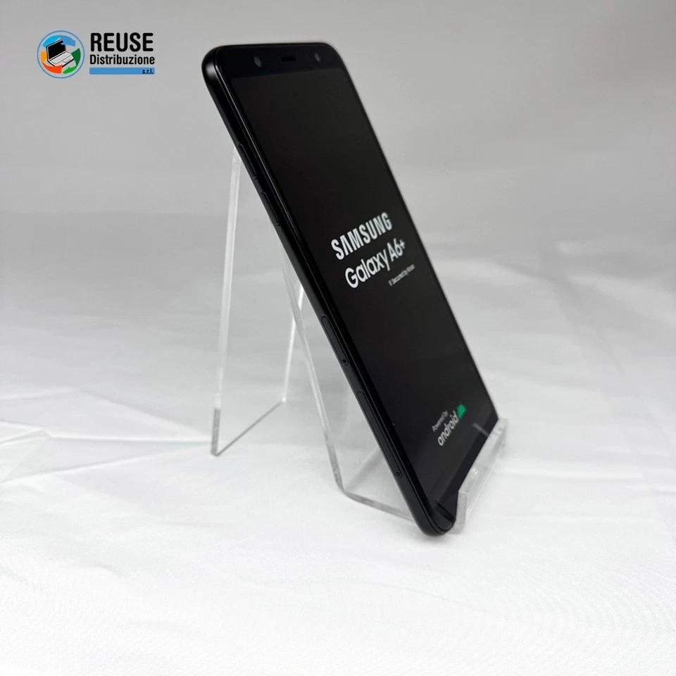 Samsung Galaxy A6+ 2018, 32Gb, Black, Smartphone, Ricondizionato, A166BN - Immagine 3 di 4