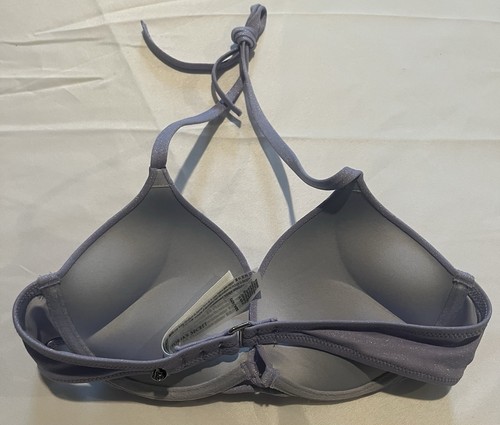 Victoria's Secret Bombshell Shine 32A Bikini Swim Top Lavender NWT - Picture 2 of 2