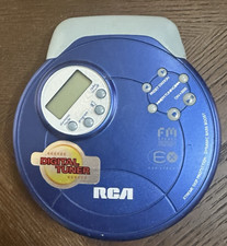 Vintage RCA RP2512 Portable Personal CD Player FM Stereo Tuner Xtreme Skip