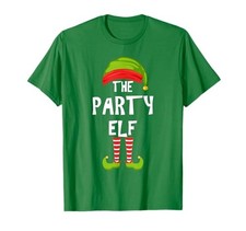 Party Elf Matching Family Christmas Party Pajamas Group Gift T-Shirtfrom JP