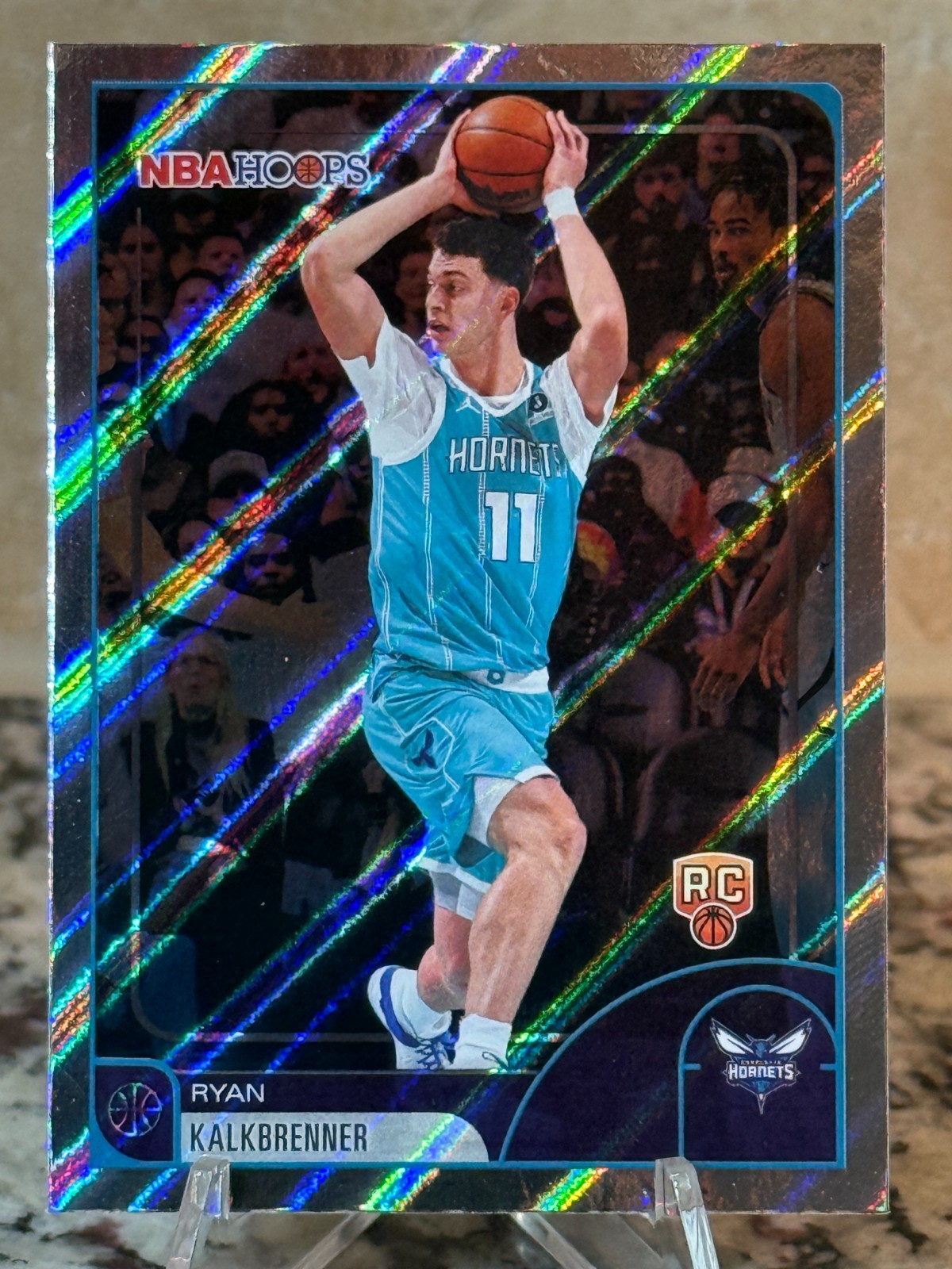 2025-26 Topps NBA Hoops #207 Ryan Kalkbrenner Light Burst