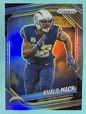 2025 Panini Prizm Khalil Mack #161 Silver Prizm - Excellent Condition