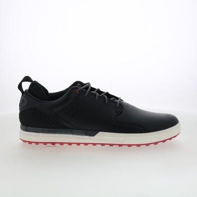 Adidas Flopshot GV9670 Mens Black Synthetic Lace Up Athletic Golf Shoes 9.5
