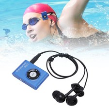 Blue Swimming MP3 Player 8GB Memory Portable Underwater Music Player With H OU