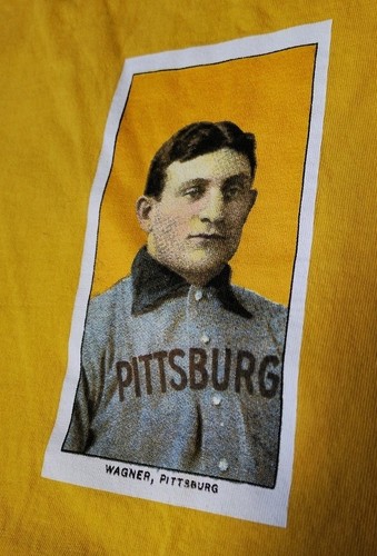412 Brand Pittsburgh Pirates Honus Wagner Long Sleeve T-shirt Large - Picture 2 of 4