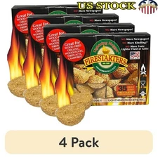 All-Natural Fire Starters 35 Count Eco-Friendly Fire Nuggets Grills Campfires US
