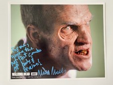 MIKE MUNDY In Person Signed Autograph 20x25cm The Walking Dead